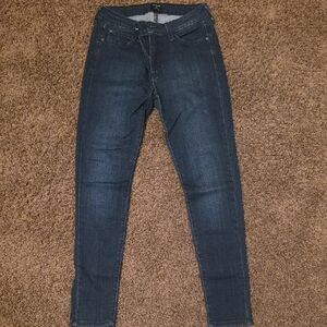 Just Black Women's Deep Indigo Skinny Jeans